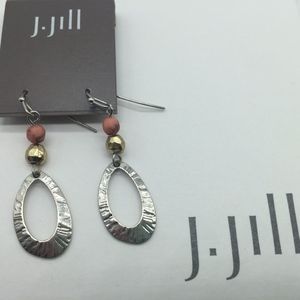J.Jill  Pretty with Semiprecious  Bead Earrings